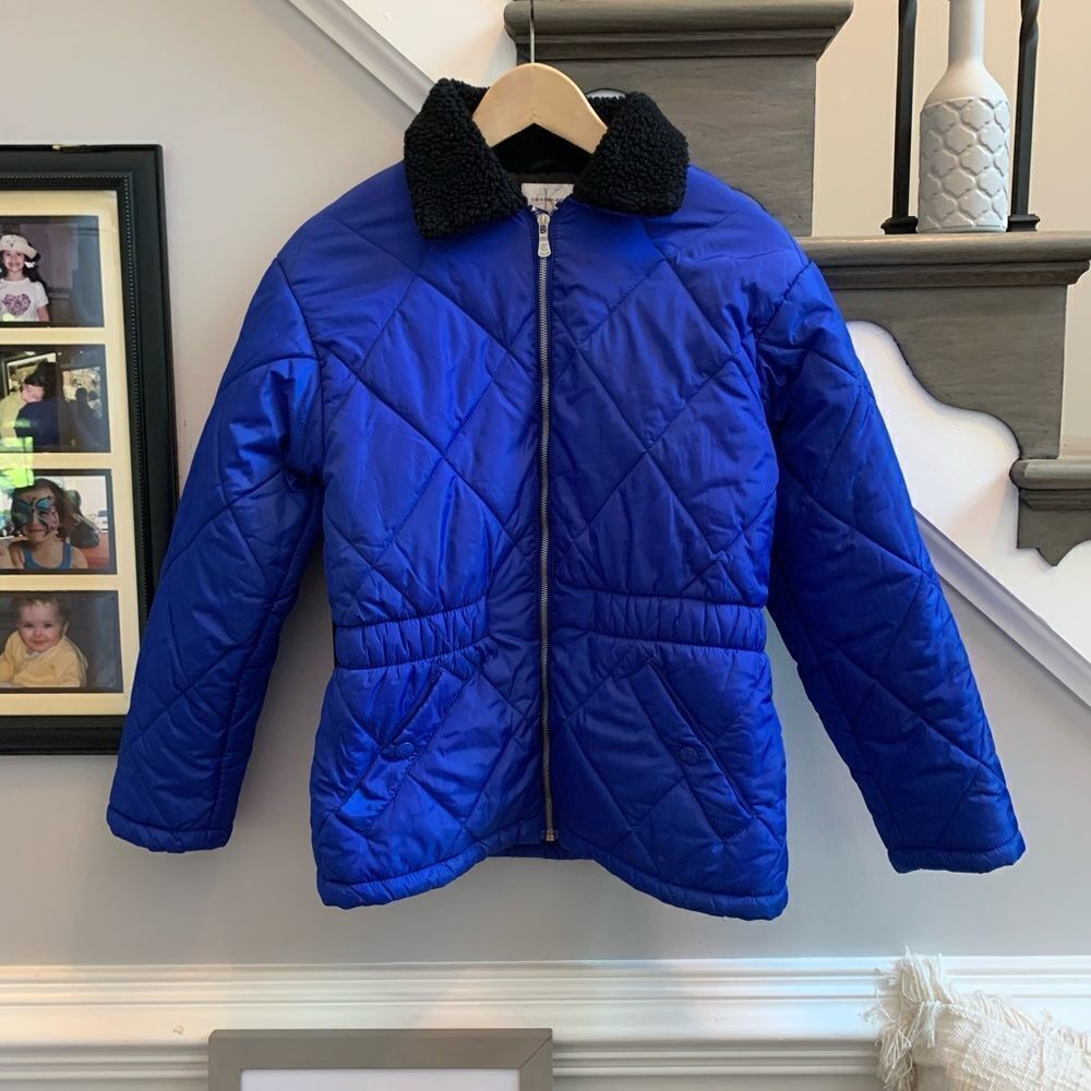 Calvin Klein Jeans Petite Teddy Collar Ski Jacket